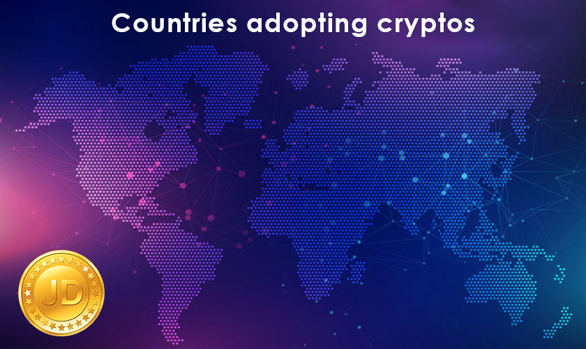 Jd coin Countries adopting cryptos